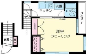 ラフィーネ大山の物件間取画像